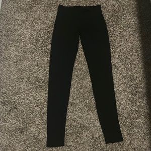 Black High-rise lululemon leggings